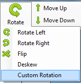 NAPS2 (Not Another PDF Scanner) - Select the pages with wrong directions